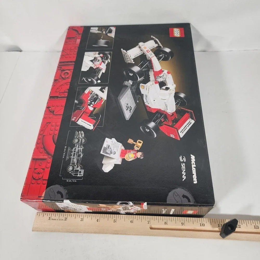 LEGO Icons 10330 McLaren MP4/4 & Ayrton Senna 693 Pcs NEW Sealed F1 Formula‎ 1